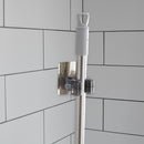 Wall Mounted Mop Holder Broom Brush Hanger Storage Rack Organizer (Black) Newly