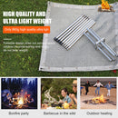 Camping Bonfire Campfire Pit Wood Stove Stand Frame Rack Steel Outdoor Fire