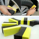 Tire Sponge Wipes To Clean The Corners Of Car Wheels Wipe Curved Su P7J3 O0P1