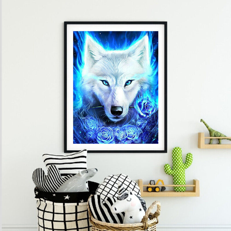5D Diamond Painting Kit Animal Full Square Diamond Mosaic Art