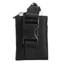 Outdoor Molle Radio Walkie Talkie Holder Bag Magazine Pouch Pocket(Black)