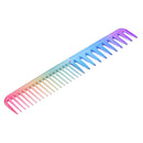 Anti-Static Rainbow Hair Comb Double Head Entangled Hair Styling Tool (4) Newly
