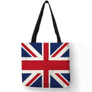 British flPrinted Shoulder Shopping Bag Casual Large Tote Handbag (40*40cm)