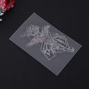 Silicone Clear Stamp + Metal Cutting Dies Stencil Frame Scrapbook Craft-172