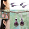 Wedding Jewelry Boho Women Turquoise Earrings Dangle Ear Stud Hook  Tibetan