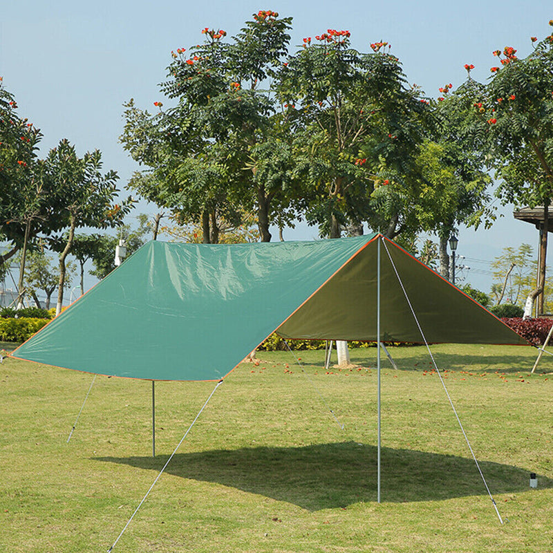 Awning Waterproof Tarp Tent Sun Shelter Garden Canopy Camping Sunshade Protector