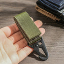 Water Bottle Hanger Hook Buckle Backpack Keychains Nylon Belt Carabiner