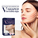40pcs Invisible Thin Face Stickers Waterproof Facial Line Tighten Chin Patches