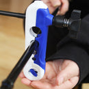 Portable Fishing Line Spooler Rod Winder Spool Line Wrapper (Blue+White) Newly