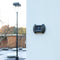 4pcs Solar Wall Lamp Outdoor Waterproof Balcony Fence Lights (White 2LED)