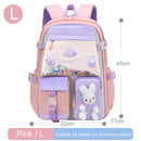 #A Student Kindergarten Princess Shoulder School Bags Cartoon Travel Rucksack