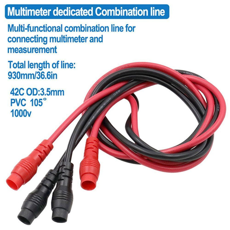Wire Pen Cable Probe Test Universal Digital Multimeter Probe 90cm Needle Tip