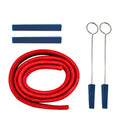 6pcs Luthier Tuner Parts Piano Maintenance Kit w/ Tuning Tool Rubber Mute Wrench