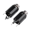 2pcs Guitar Spike 6.35mm Jack Input For Electric Guitar Bass Output Parts