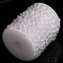 1 Roll 33FT 10meters Garland Diamonds Acrylic Crystal Bead Curtain Wedding Eh