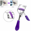 Cosmetic Big Eye Makeup Tool Eyelash Curler Tweezers Curling  Clip with Comb