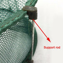 Automatic Fishing Net Trap Cage Round Shape Open For Crab Crayfish Lobster F7X0