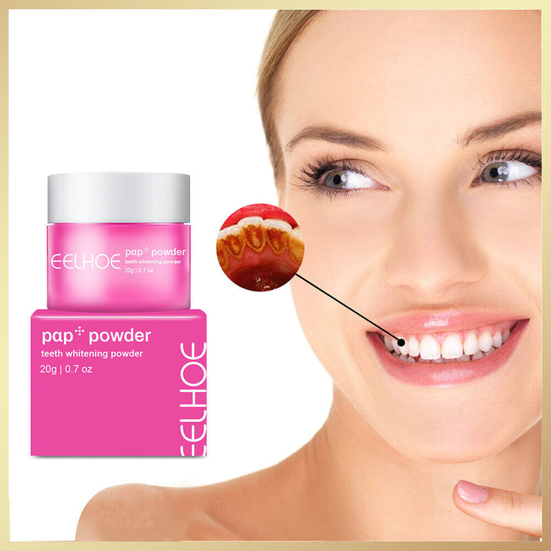 Teeth Beauty Powder Mild Non-Irritating Remove Tobacco Tea Stains for Teeth Care