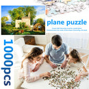 1000pcs Rural Backyard Paper Puzzles Adults Kids Picture Jigsaw Assemble Toys