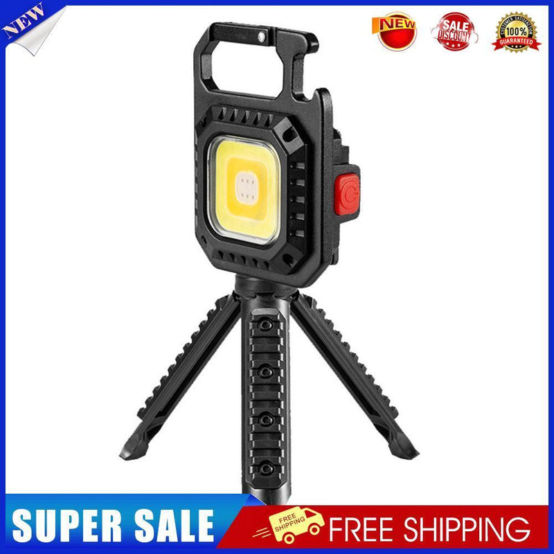 Mini Flashlight Work Light Pocket Outdoor Keychain Corkscrew (with Bracket)