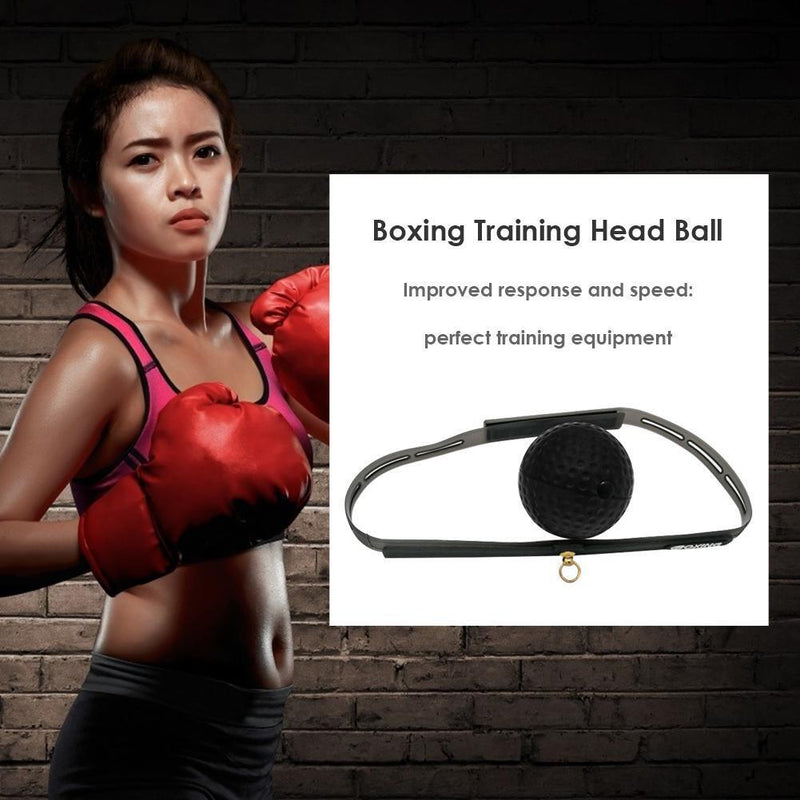 Boxing Reflex Speed Punch Ball+Headband+Elastic Rope for Sanda Muay Thai Boxe