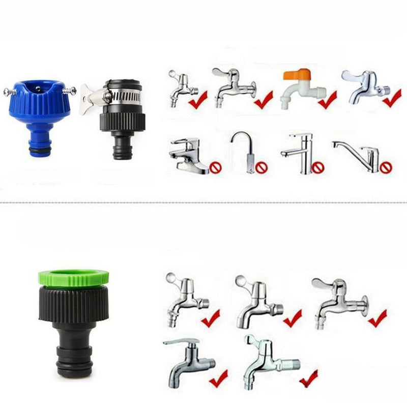 Watering Garden Hose Pipe Stretch Pipes Water Spray Gun Garden Water Guns
