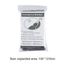 Outdoor Emergency Blanket Sun Protection Life-Saving Survival Warm Blankets