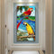 Paint By Numbers Kit DIY Parrot on Branch Colouring Oil Art Picture Craft