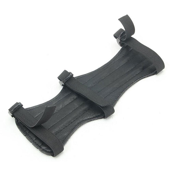 Bow and Arrow Arms Archery Fingers Shooting Protective Armguard Finger Set E5D8