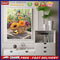 Flower Basket Bird Oil Paint By Numbers Kit DIY Home Decoration Gift Wall Art