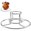 Beer Can Chicken Rack Stainless Steel Chicken Stand for Smoker and Grill.