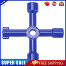 Multi-function Universal Cross Key Wrench for Electric Control Cabinet Door