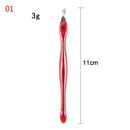 Stick Soft Pusher Nail Cuticle Peeling Trimmer Nail Remover Dead Skin Fork