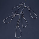 4.5 Feet Lock Buckle Stick Stainless Steel Fish Buckle Fish 5 Lock Bait Fishing A