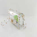 Women Fashion PVC Transparent Crossbody Bag Trending Travel Small Messenger Bag