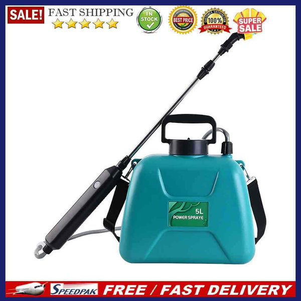 5L Electric Sprayer Automatic Atomizing Plant Sprayer Bottle Sprinkler Car