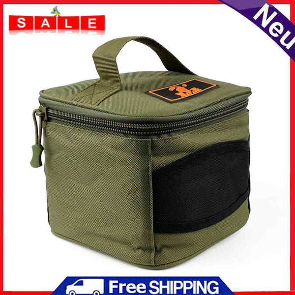 Waterproof Fishing Tackle Cups Feeders Carrying Case Fishing Reel Storage Bag