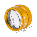 30x40 HD Magnifying Glass Optical Lens Jewelry Appraisal Magnifier (Black)