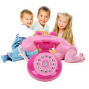 Educational Emulational Rosa Telefon Pretend Spielzeug-Mädchen-Spielzeug-Geschen