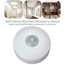 360° Ceiling Occupancy PIR InfraRed Motion Sensor Detectors Light Switch H8S9
