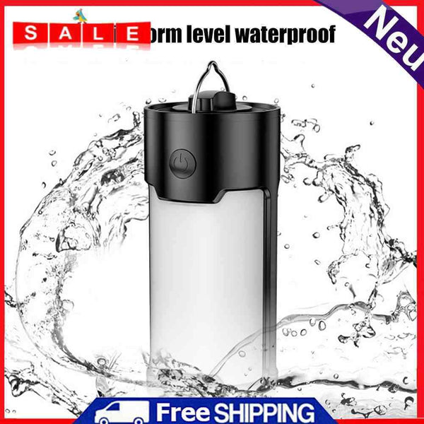 Camping Lantern Outdoor Type-C Rechargeable Emergency Light with Hook Flashlight