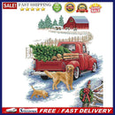 Animal DIY Cross Stitch 14CT Stamped Cotton Manual Embroidery Needleworks Cra