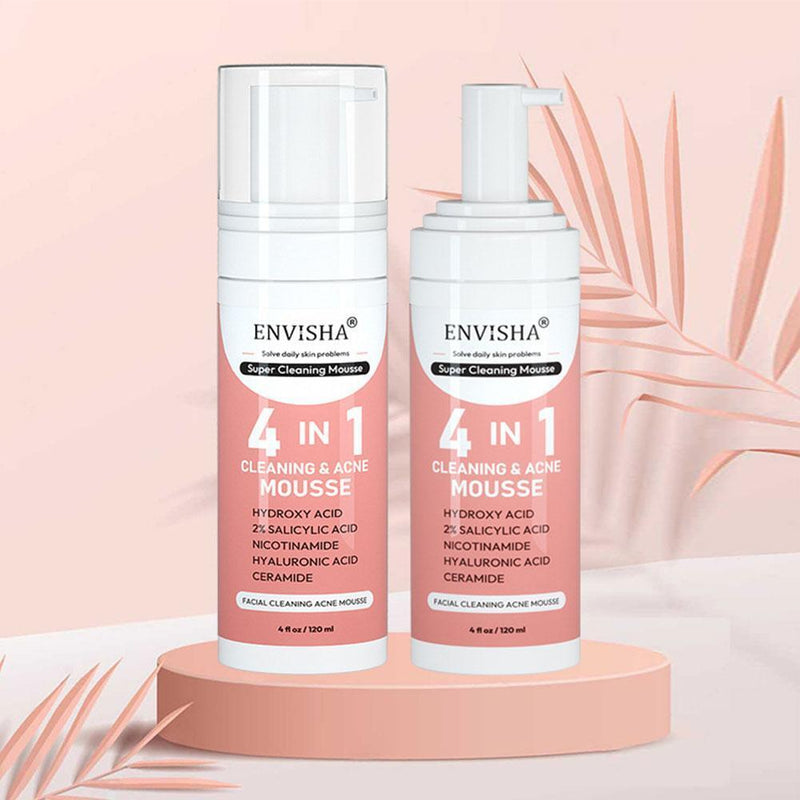 Facial Exfoliating Mousse Peeling Gel Face Scrub Deep Remove Cleaning All Skin