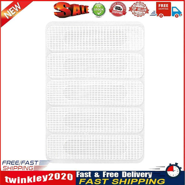 5pcs Anti-insect Fly Bug Adhesive Mosquito Screen Net Repair Patch (White) Newly