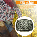 Celtic Buckles Wide Belts Alloy Jeans Accessories for Men Women Cowboy Style
