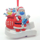 Claus Vaccine Christmas Ornament Hanging Pendants Christmas Tree Decoration