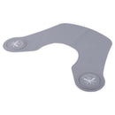 Waterproof Silicone Neck Cape Wrap Collar Shield Hair Coloring Tool (Grey) Newly