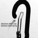 Portable Fishing Lanyard Rope Wire Steel Anti-lost Keychain Lock Tackle Tool
