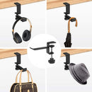Wall Clip Desktop Clamp Headphone Holder Bracket Clamp Headset Bracket Hanger
