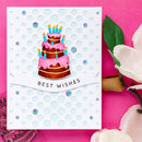 DIY Carbon Steel Flower Circle Frame Cutting Dies Embossing Paper for Card Decor